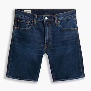 Levi’s Men’s 412 Dark Wash Slim Denim Shorts Casual Essential W29